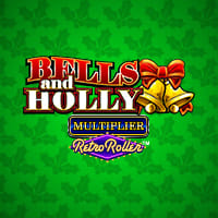 Bells and Holly Multiplier Retro Roller in GamesGlobal